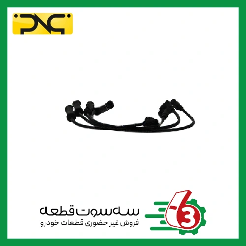 وایر شمع پراید انژکتور ساژم (سیلیکونی) بنزین سوز و گاز سوز جهان پارت | ipnc