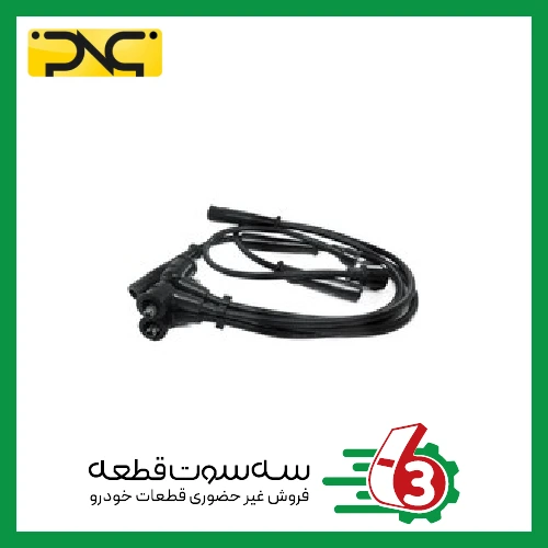 وایر شمع نیسان کاربراتور سیلیکونی جهان پارت | ipnc