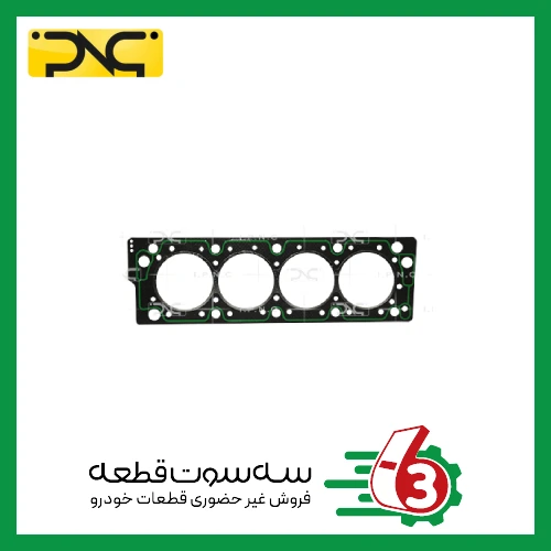 واشر سرسیلندر 405 - تعمیر دوم (سه سوراخ) پل دار مسی جهان پارت | ipnc